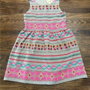 Peek Pink and Green Casual Dress